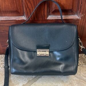 Cole Haan Black Leather Purse